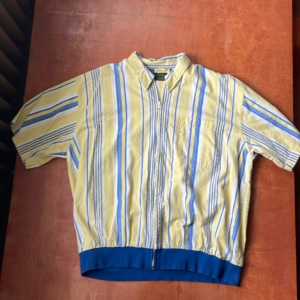 Scandia Woods Zip-Up Polo — XL